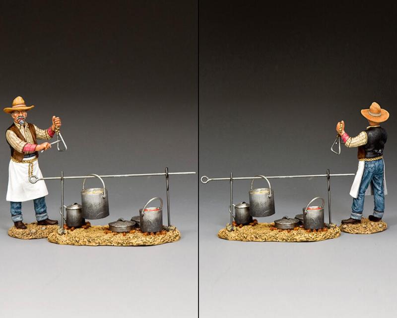 Cattle Drive Cookie--single figure with Dutch Oven #2