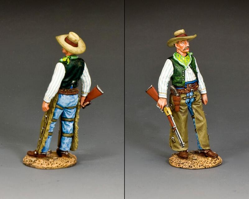 "Winchester Cowboy"--single figure with Winchester Model 1873 Lever-Action Rifle #2