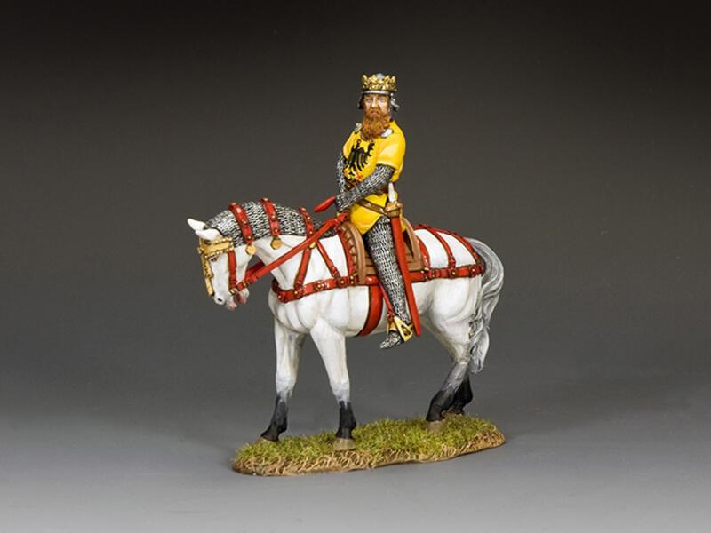 "The Emperor Barbarossa"--single mounted figure #1