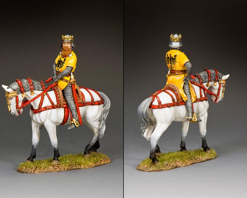 "The Emperor Barbarossa"--single mounted figure #2