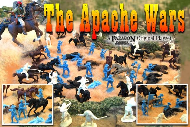 The Apache War's Deluxe Playset - Complete with terrain and figures #1