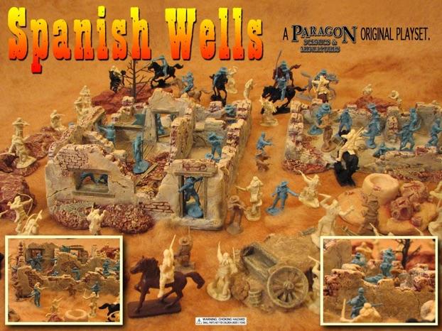 The Spanish Well's Playset - Complete with terrain and figures #1