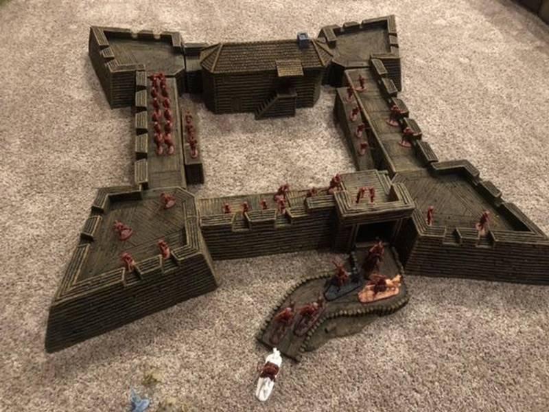 Fort William Henry -48 inches by 48 inches (foam) #1