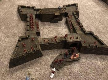 Image of Fort William Henry -48 inches by 48 inches (foam)