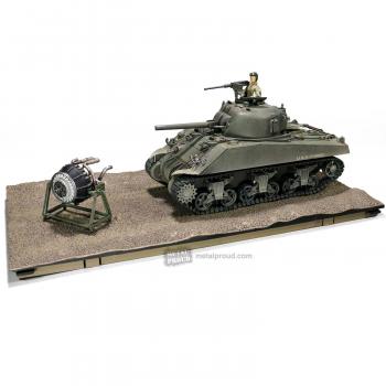 Image of U.S. M4(75) Sherman Medium Tank with VVSS Suspension--753rd Tank Battalion, Gustav Line, Italy, 1944--THREE IN STOCK.