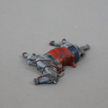 Image of Dead Norman/Crusader Horse--single piece--RETIRED--LAST TWO!!