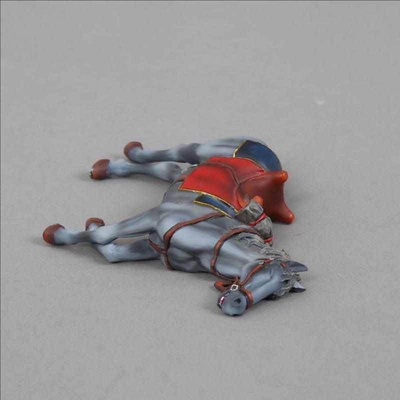 Dead Norman/Crusader Horse--single piece #2