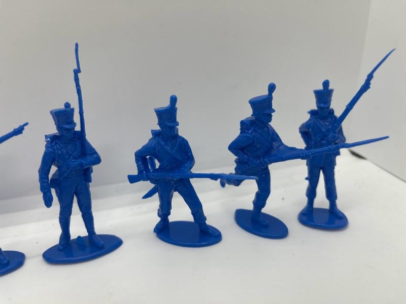 A Call to Arms French & Dutch Infantry (96 Figures - Special Run Dark Blue Plastic) #3