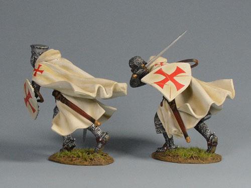 The Knights Templars Set--Two Medieval Figures #2