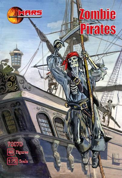 Zombie Pirates--48 figures in 12 poses #1