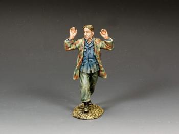 Image of "Fallschirmjager... Hande Hoch!"--single German POW figure