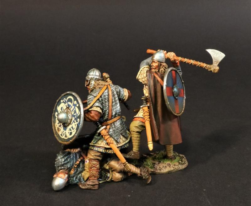 Viking Warriors Set 323334B, the Vikings, The Age of Arthur--three figures #2