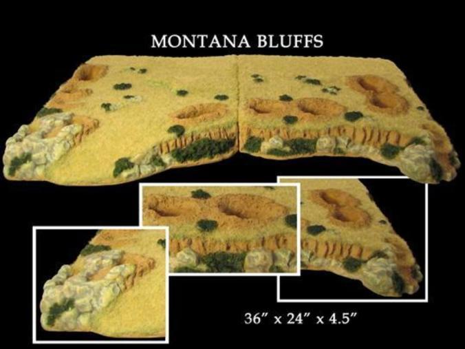 Montana Bluff--2 Sections (23 x 34 inches)--4 available!  #2