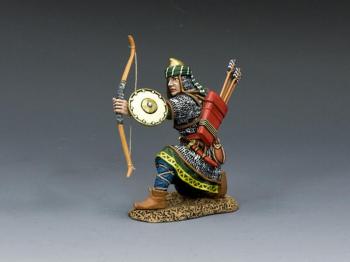 Image of Kneeling Saracen Archer (already fired)--single figure