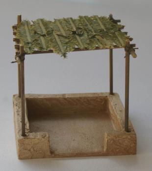 Ancient Market Stall--4" x 3.5" x 4.5" high--Pre-Order:  two to three months Ancient Market Stall--4" x 3.5" x 4.5" high--Pre-Order:  two to three months #45500