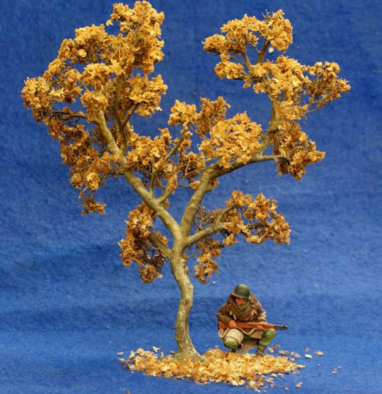 Small Oak (Autumn)--8.5" high x 7" diameter--Pre-Order:  two to three months. #1