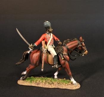 Plastic Platoon Toy Soldier 7th Cavalry Regiment Wounded Horse And Cavalryman 