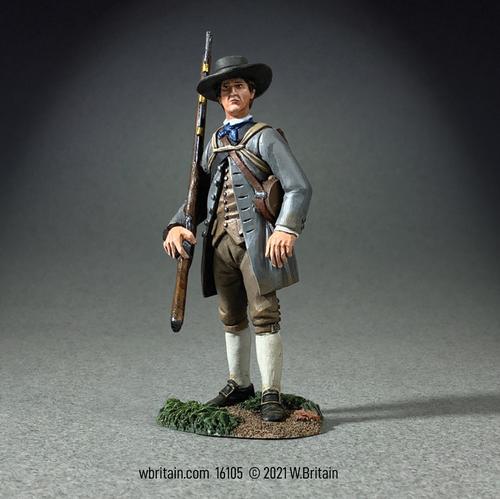 Art of War: American Militiaman, 1775-81--single figure #1