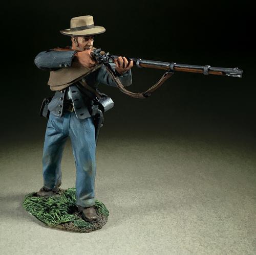 Confederate Infantry Advancing Firing, No.1--single figure #1