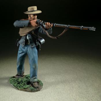 Image of Confederate Infantry Advancing Firing, No.1--single figure