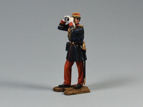 French Grenadier Officer w/Binos --Single Figure #1