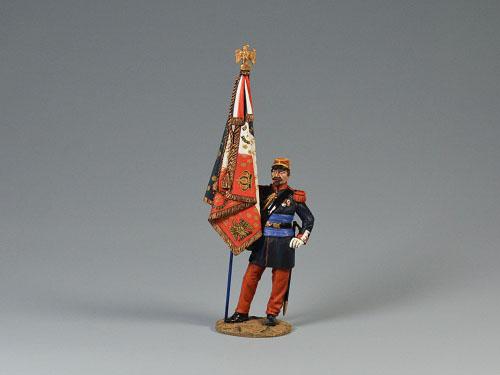 French Grenadier Flagbearer--Single Figure #1