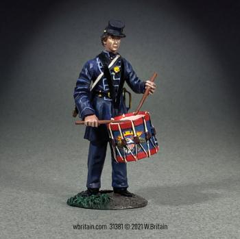 Image of Federal Infantry Drummer, No. 3--Single Figure