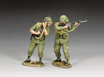 "Cautiously Advancing"--two Vietnam-era U.S. Grunts "Cautiously Advancing"--two Vietnam-era U.S. Grunts #45620