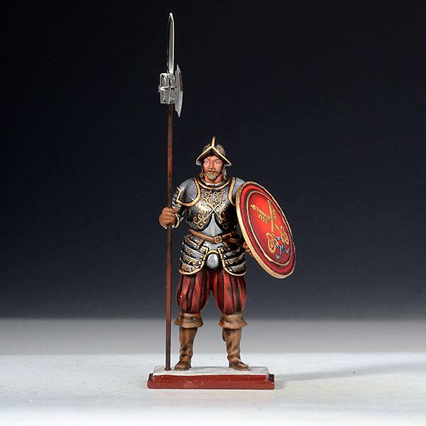 Borgia Papal Guards with Halberd--single figure--Limited Availability! #1