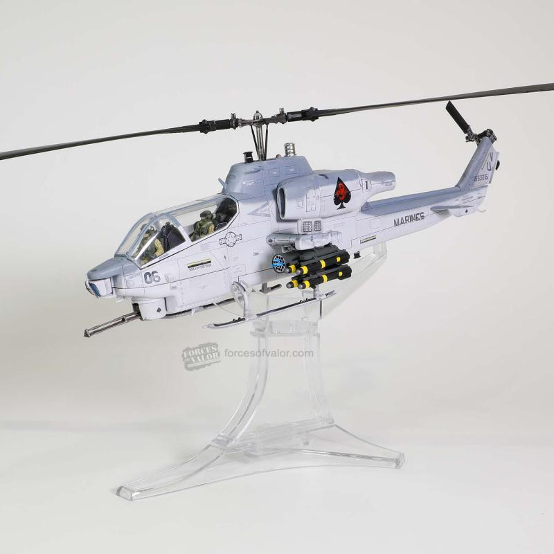  1/48 Bell AH-1W Whiskey Cobra Attack Helicopter (NTS Exhaust Nozzle), USMC "Last Flight" #5