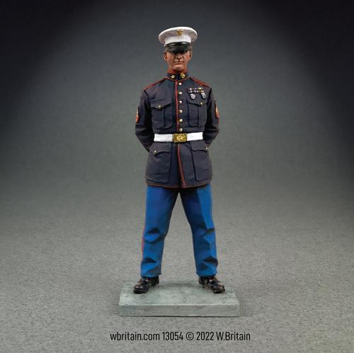 U.S. Marine in Dress Blues, Post WWII--single figure #1