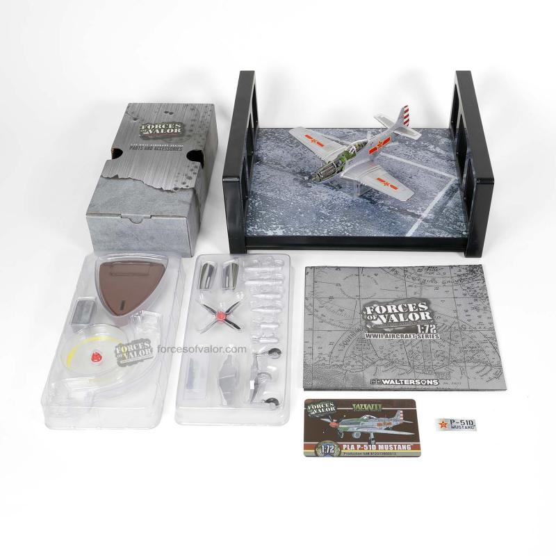 1/72 Chinese PLA P-51D Mustang (2nd Squadron, Air Combat Group, PLA, Oct. 1st, 1949)--TWO IN STOCK. #7