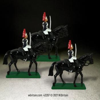 Image of Three Mounted Blues & Royals Troopers Box Set 1--three mounted figures