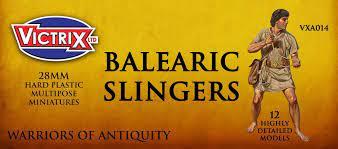 Ancient Balearic Slingers--Twelve 28mm Figures #1