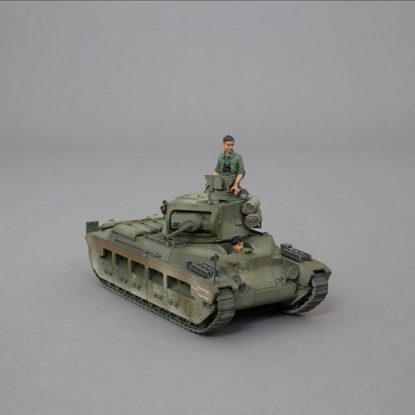 Aussie Matilda Tank--tank and three tank crew and decals to add as you wish -- LAST ONE!! #1