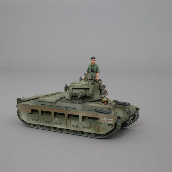 Aussie Matilda Tank--tank and three tank crew and decals to add as you wish -- LAST ONE!! #2
