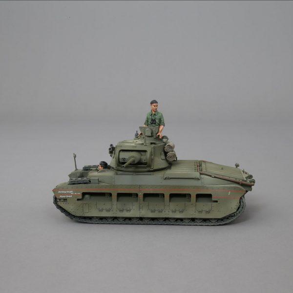 Aussie Matilda Tank--tank and three tank crew and decals to add as you wish -- LAST ONE!! #3