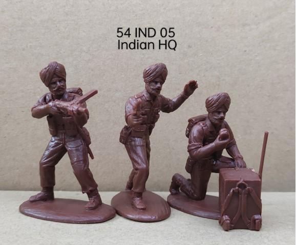 British Army Indian HQ + Special Weapons (Sikh Turban)--makes 9 Figures #2
