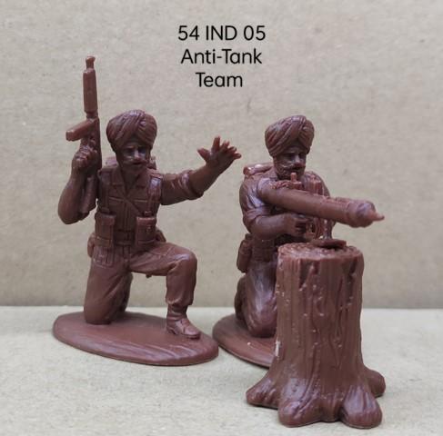 British Army Indian HQ + Special Weapons (Sikh Turban)--makes 9 Figures #3