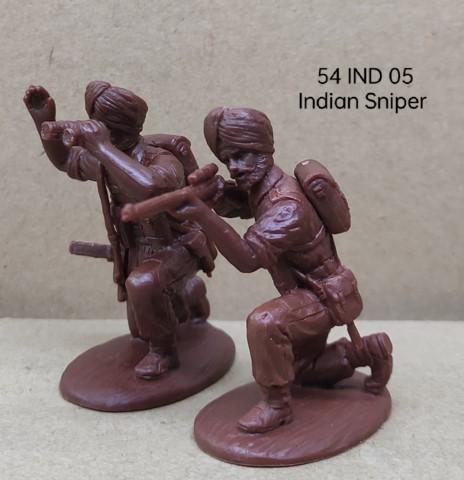 British Army Indian HQ + Special Weapons (Sikh Turban)--makes 9 Figures #5