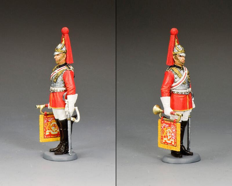 Standing Life Guards Trumpeter--single British figure #2