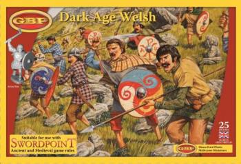 Image of Gripping Beast Plastic Dark Age Welsh--twenty-five 28mm Hard Plastic Foot  Figures