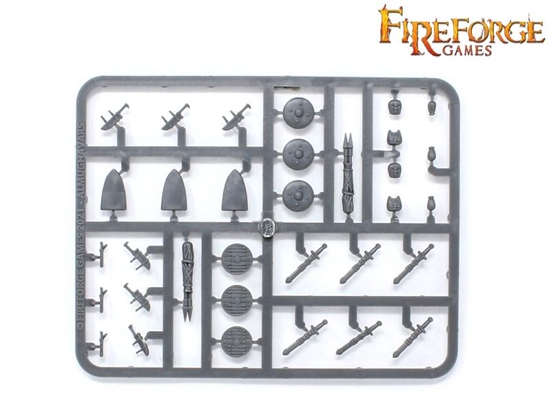 FireForge Spanish Almughavars--24 multi-part hard plastic 28mm figures #3
