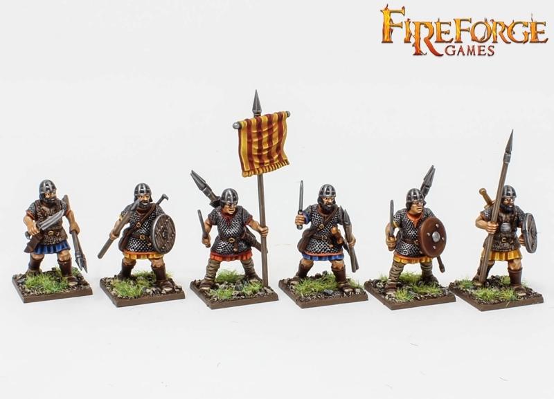 FireForge Spanish Almughavars--24 multi-part hard plastic 28mm figures #4
