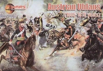 1/72 Austrian Ulans 1805-15--12 mounted figures & 3 foot figures #1
