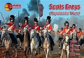 1/72 Napoleonic War Scots Greys--15 mounted figures #1