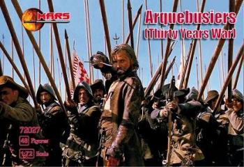 1/72 Thirty Years War Arquebusiers--48 figures in 12 poses--AWAITING RESTOCK. 1/72 Thirty Years War Arquebusiers--48 figures in 12 poses--AWAITING RESTOCK. #45800