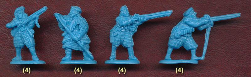 1/72 Thirty Years War Scots Mercenaries--48 figures in 12 poses #2