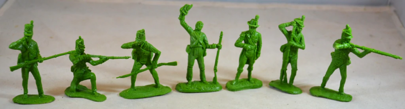 American Regular Army Infantry (War of 1812)--7 Figures #1