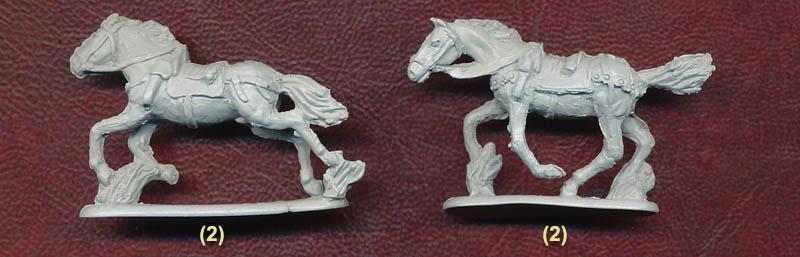 1/72 Thirty Years War Swedish Mercenaries Dragoons--12 mounted figures in 6 poses and 12 horses in 6 horse poses #5